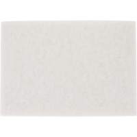 Tampon pour planchers TopLine Speed, 14" x 20", Lustrage/Nettoyage/Polissage, Blanc Auto-Cam