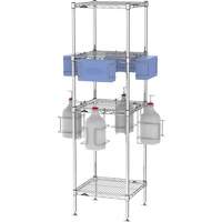 PPE Sanitizing Tree with Shelves JN587 | Auto-Cam