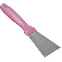Grand racloir en acier inoxydable, Rose, 3" la x 9" lo Auto-Cam