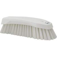 Grande brosse &agrave; main oblique, Soies Ferme, Longueur de 8", Blanc Auto-Cam