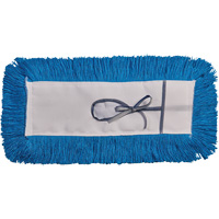 Static-H Dust Mop, Tie-On Style, Nylon, 60" L x 5" W Auto-Cam