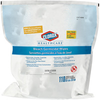 Healthcare&reg; Disinfecting Bleach Wipes Refill, 110 Count Auto-Cam