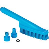 Waterfed Hand Brush, Stiff Bristles, 13" Long, Blue Auto-Cam