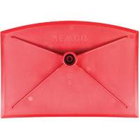 Food Hoe Head, Red, 8" W x 11-1/4" L Auto-Cam