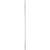 Light-Duty Handle, Broom/Scraper/Squeegee, White, Standard, 51" L Auto-Cam