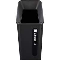 Bac d'ordures destinés à l'enfouissement Sustain, Plastique/Acier, 15 gal. US JP275 | Auto-Cam