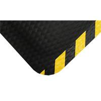 Hog Heaven Mat, Diamond, 4-4/5' x 8' x 7/8", Black/Yellow, Nitrile Auto-Cam