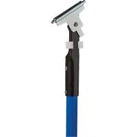 Blue Clipper Dust Mop Handle, Fibreglass, 1" Diameter, 60" Length Auto-Cam