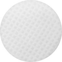Melamine Floor Pad, 8", Cleaning/Polish, White Auto-Cam