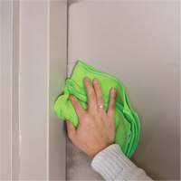 Dusting & Cleaning Cloth, Microfibre, Green Auto-Cam