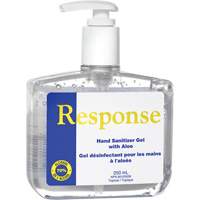 Gel d&eacute;sinfectant pour les mains &agrave; l'alo&egrave;s Response, 250 ml, Bouteille &agrave; pompe, 70 % alcool Auto-Cam
