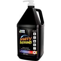 Nettoyant &agrave; mains avec exfoliant en coquille de noyer Nutty Scrub, Pierre ponce, 3,5 L, Bouteille, Sans parfum Auto-Cam