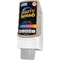 Nettoyant &agrave; mains avec exfoliant en coquille de noyer Nutty Scrub, Pierre ponce, 2000 ml, Cartouche en plastique, Sans parfum Auto-Cam