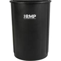 Half-Round Garbage Bin, Polyethylene, 21 US gal. Auto-Cam