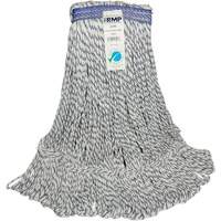 Candy-Striped Mop Head, Floor Finishing, Synthetic, Loop Style Auto-Cam