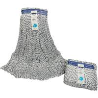 Candy-Striped Mop Head, Floor Finishing, Synthetic, Loop Style Auto-Cam