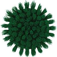 Brosse ronde HyDrive pour perceuse, Soies Tr&egrave;s ferme, Longueur de 3-1/10", Vert Auto-Cam