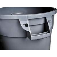 Contenant gris Titan pour d&eacute;chets, Plastique, 20 gal. US Auto-Cam