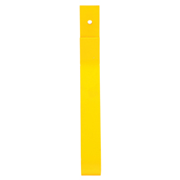 Rail Post, Steel, 10-3/4" L x 24" H, Yellow Auto-Cam