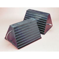 Cale de roue, 9" x 8" x 6", Noir Auto-Cam