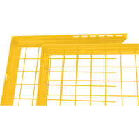 Wire Mesh Partition Components - Adjustable Filler Panels Auto-Cam