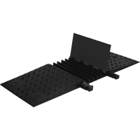 Protecteur de c&acirc;ble ADA/DDA &agrave; profil bas Guard Dog, 5 canaux, 18" lo x 50" la x 1,875" h Auto-Cam