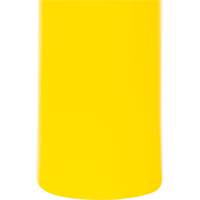 Polyethylene Bollard Cover, 4-1/2" Dia. x 52" L, Red/Yellow Auto-Cam