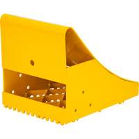 Ice Chocks, Steel, Yellow, 8-1/16" W x 10-5/8" D x 8-13/16" H Auto-Cam