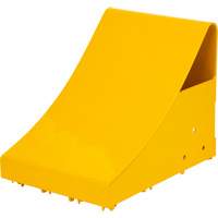 Ice Chocks, Steel, Yellow, 8-1/16" W x 10-5/8" D x 8-13/16" H Auto-Cam