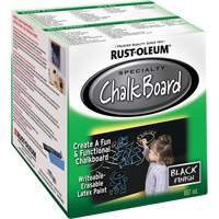 Chalk Board Paint, 877 ml, Can, Black Auto-Cam