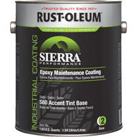 Sierra Performance S60 Water-Based Epoxy Maintenance Coating Accent Base, Gallon, Tint Base Auto-Cam