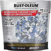 Decorative Colour Chips, 474 g, Bag, Blue Grey Blend Auto-Cam