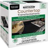 Countertop Transformations&reg; Fleck Countertop Coating System, 2.37 L, Kit, Black Fleck Auto-Cam