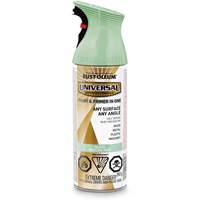 Universal&reg; Enamel Paint & Primer In One, Modern Mint Green, Gloss, Aerosol Can Auto-Cam