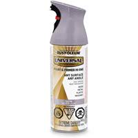 Universal&reg; Enamel Paint & Primer In One, Silver Lilac Purple, Satin, Aerosol Can Auto-Cam