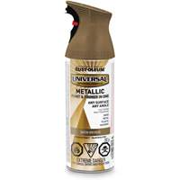 Universal&reg; Spray Paint, Bronze, Metallic/Satin, Aerosol Can Auto-Cam