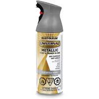 Universal&reg; Spray Paint, Antique Nickel Grey, Flat/Metallic, Aerosol Can Auto-Cam