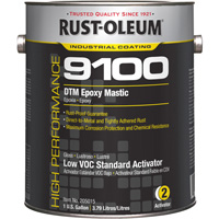 9100 System DTM Epoxy Mastic Standard 250 VOC Activator, Gallon Auto-Cam