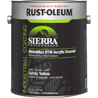 Sierra Performance MetalMax&reg; Plus DTM Acrylic Enamel, Gallon, Yellow Auto-Cam