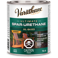 Rev&ecirc;tement &agrave; fini diamant pour bois Varathane, 946 ml, Transparent, Satin Auto-Cam