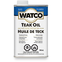 Huile de teck Watco, 946 ml, Transparent, Transparent Auto-Cam