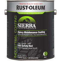 Composant de base du rev&ecirc;tement dentretien pour plancher Sierra Performance S60, 1 gal., &agrave; l'eau, Brillant, Rouge Auto-Cam