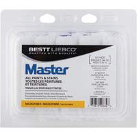 Master Microfiber Roller Cover, 10 mm (3/8") Nap, 101.6 mm (4") L Auto-Cam