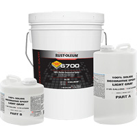6700 100% Solids Decorative Epoxy, 3 gal., Epoxy-Based, High-Gloss, Grey Auto-Cam