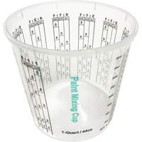 Plastic Paint Mixing Cup, 1.25 Litres Auto-Cam