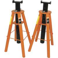 871A Truck Stand Set, 10 Tons Capacity, 30-3/4" - 46-1/4" H Auto-Cam