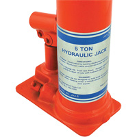 JHJ-5 Super Heavy-Duty Bottle Jack, 5 Ton(s), 15-3/8" Raised Height Auto-Cam