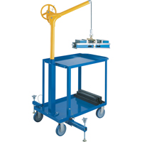 Hauts crochets élévateurs industriels avec chariot mobile, Capacité 500 lb (0,25 tonne) LS954 | Auto-Cam