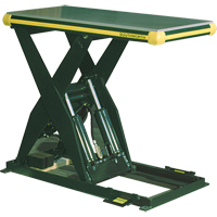 Table &eacute;l&eacute;vatrice hydraulique &agrave; ciseaux Backsaver, Acier, 24" la x 48" lo, Capacit&eacute; 4000 lb Auto-Cam