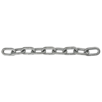 Chaîne &agrave; maillon droit, Acier &agrave; faible teneur en carbone, 1/8" x 1000' (304,8 m) l, Calibre 30, Charge d'utilisation 400 lb (0,2 tonne) Auto-Cam